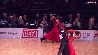 Madis Abel  Aleksandra Galkina  R3 Quickstep  Finnish Open 2018 [upl. by Gnirol]