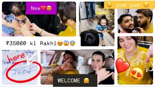 Etni😳Mehngi RAKHI KON lete Hai ❓ 35k worth😶‍🌫️ ￼armaanthakurvlogs2567 [upl. by Rihaz]