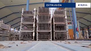 Proceso de Extrusión en EXTOL Extrusiones de Toledo [upl. by Sully]