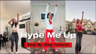 Learn the Viral Hype Me Up Ring Around the Rosie Dance  StepbyStep Tutorial [upl. by Ayotas]