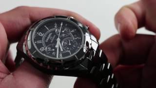 Chanel J12 Chronograph Luxury Watch Review [upl. by Sherr]