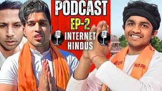 Podcast With internet hindus Ep2 DIVYANSH SUKHLANI [upl. by Meekahs]