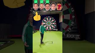 Footballers Precise Shot Challenge😎 [upl. by Venola]