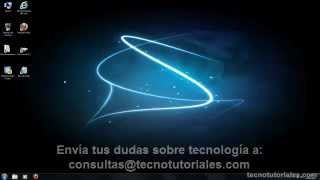 Tecnotutorialescom  Crear un acceso directo en el escritorio [upl. by Ytsirc]