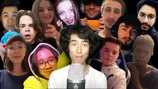 asmr with friends ft subscribers 500 channels [upl. by Rayna]