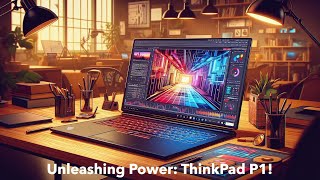 ThinkPad P1 Gen 7 Power Unleashed [upl. by Ludovico882]