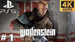 Wolfenstein New Order gameplay 4k 60fpsepisode 5 [upl. by Clerissa]