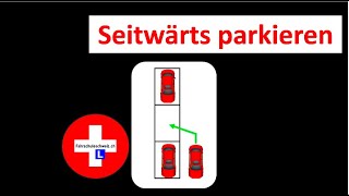 Seitwärts Parkieren by Fahrschule Schweiz [upl. by Taft]