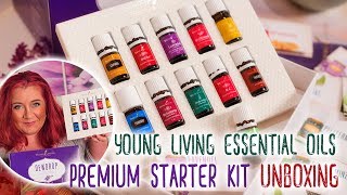 Young Living  Premium Starter Kit Unboxing amp first Impression [upl. by Alvan]