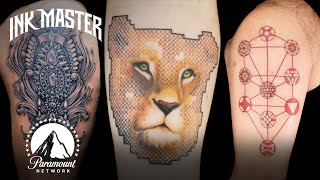 Most Intricate Tattoos 🔍 Ink Master [upl. by Ahseral503]