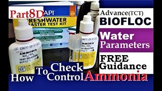 Part 8D  Biofloc में Ammonia की जाँच और उस पर नियंत्रण करें कैसे How to Control Ammonia [upl. by Ennovi672]