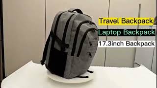 Large Travel Backpack Mens Laptop Backpack Big Backpack 17 inch Large backpack for Women [upl. by Ilrahc152]