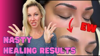 Mastering Hair Stroke Techniques  Microblading for Beginners [upl. by Hahnert]