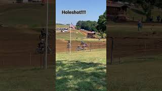 Brody pulled the Holeshot I love watching this kid ride a dirtbike dirtbike holeshot sendit [upl. by Corron]