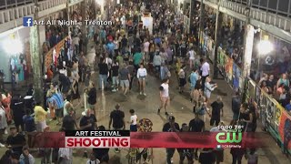 22 Injured Suspect Killed In Trenton Arts Festival Shooting [upl. by Esorrebma]