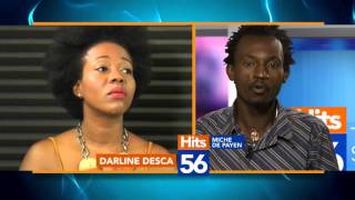 Hits 56  Guest star  Miché de Payen interroge Darline Desca [upl. by Anileve]