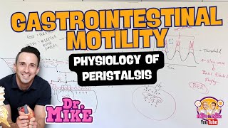 Motility of the Gastrointestinal Tract  Peristalsis Physiology [upl. by Suruat]