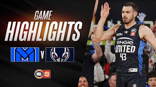 Melbourne United vs Adelaide 36ers  Game Highlights  Round 9 NBL25 [upl. by Adnohs615]