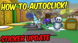 How To Autoclick In The New BEE SWARM SIMULATOR UPDATE [upl. by Avilys26]