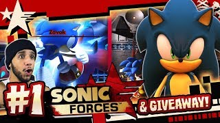 Sonic Forces PC 4K 60FPS Part 1 HARD MODE amp GIVEAWAY [upl. by Eneleahcim]