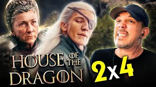 HOUSE OF THE DRAGON 2X4 REACTION  REVIEW  SPOILERS [upl. by Ydnis970]