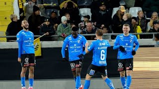 Halmstad 10 Häcken Höjdpunkter [upl. by Nereil]