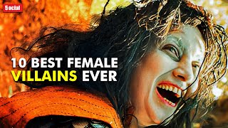 10 Best Female Villains in Bollywood Films [upl. by Hsetim]