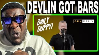 THEY FORGOT ABOUT DEVLIN  Devlin  Daily Duppy  GRM Daily REACTION [upl. by Airotahs]