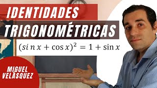 Identidades Trigonométricas  Identidades Recíprocas y Pitagóricas  Demostración de identidades [upl. by Baillieu]