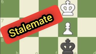 What causes stalemate in chess [upl. by Noyrb464]