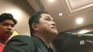 Erick Thohir Kembali Sentil Elkan Baggott Harus Turunkan Ego [upl. by Tillie]