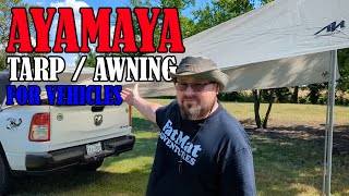 Ayamaya Vehicle TarpAwning [upl. by Isnyl]