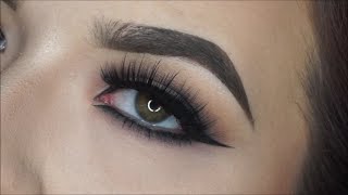 Graphic Liner Matte Prom Eyeshadow Tutorial  KatEyedTv [upl. by Nitsud]