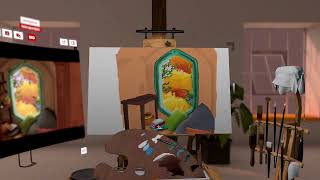 Vermillion VR Painting Timelapse  The Last Clockwinder [upl. by Neri770]