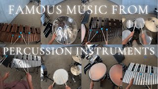 Famous Music from a lot of Percussion Instruments shorts [upl. by Gerrit]