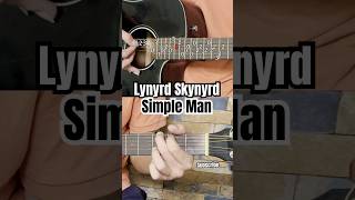 Lynyrd Skynyrd  Simple Man guitar tutorial [upl. by Esinet515]