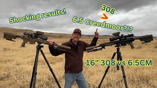 308 vs 65cm 16” DMR Duel [upl. by Anita]