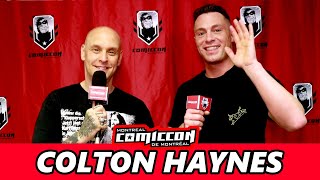 Rencontrez Colton Haynes au Comiccon 2024 [upl. by Livingstone872]