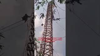 Lay up konduktor dan opgw ke tower emergency pada sistem trabsmisi 70 kV [upl. by Adlesirk743]