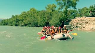 Antalya 2018  Manavgat  Köprülü Kanyon Milli Parkı  Wildwasser Rafting  Nationalpark [upl. by Akinirt]