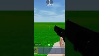 First longest shot revolver  269 blocks in Mini world [upl. by Wellesley]