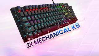 AULA S2022 True Mechanical Keyboard how is it [upl. by Alusru]