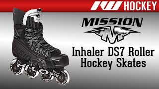 Mission Inhaler DS7 Roller Hockey Skate Review [upl. by Arukas]