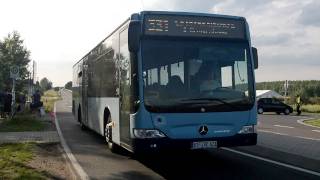 Ferropolis Ausfahrt von einem Citaro Ü am Abzweig Ferropolis 720p [upl. by Ianahs]