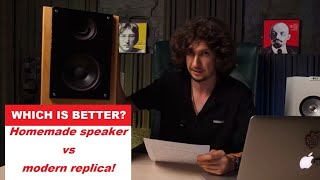 Homemade speaker versus modern replica which is better [upl. by Bartlet103]