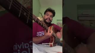 ZINDAGI❣️ Akhil guitar karanauhjla punjabisong music sidhumoosewala singer share cover [upl. by Abate]