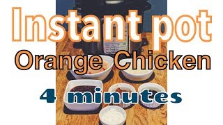 Instant Pot Orange Chicken [upl. by Nabatse585]