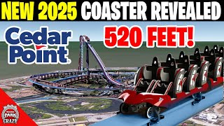 Cedar Point NEW FOR 2025 Record Breaker REVEALED April Fools 2024 [upl. by Aicilic]