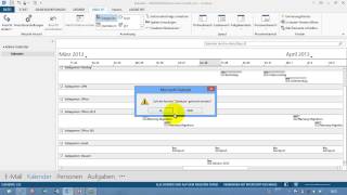Outlook  Ansichtstyp Zeitskala  Termine im Zeitstrahl  Kalender  Teil 18 [upl. by Grogan]