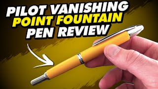 Pilot Vanishing Point Fountain Pen Review [upl. by Anastassia]